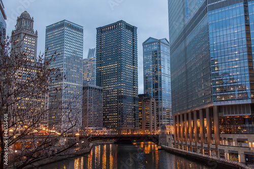 Fotoboard na płycie Pętla chicago