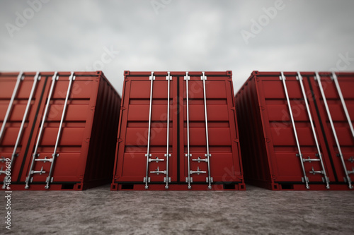 Cargo containers. Tapéta, Fotótapéta