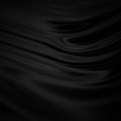 Wall Mural - black silk background texture