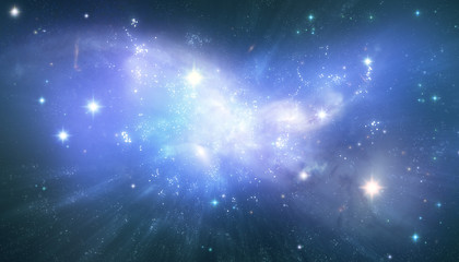 Wall Mural - universe background