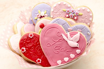 Poster - Galletas de San Valentin