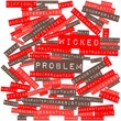 Word cloud for Wicked problem