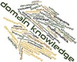 Word cloud for Domain knowledge