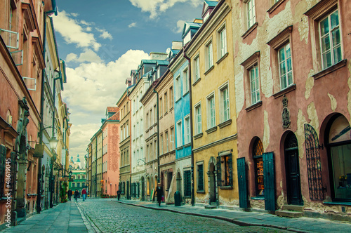Naklejka samoprzylepna Warszawa