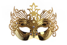Gold Carnival Mask