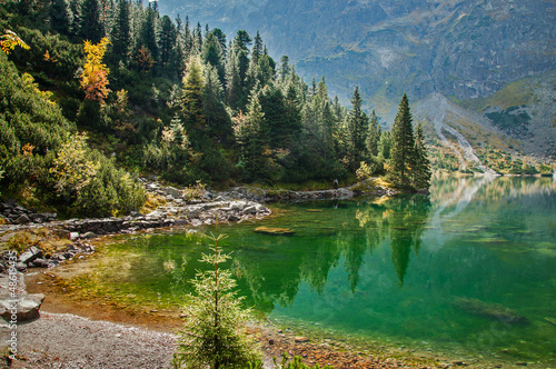 Naklejka - mata magnetyczna na lodówkę Landscape