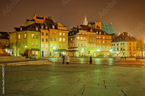 Naklejka samoprzylepna Warszawa, Polska