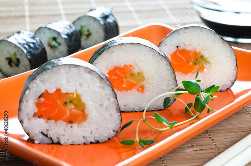 Tapeta ścienna Japońskie sushi