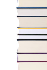 Fototapete - Gestapelte Bücher