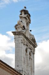 Wall Mural - Bell tower of the chapel of San Ildefonso College. Alcala