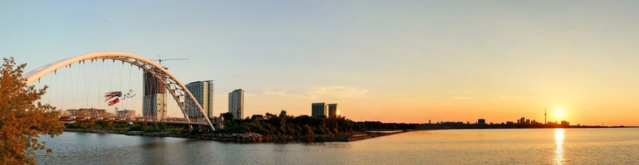 Sticker - Toronto sunrise panorama