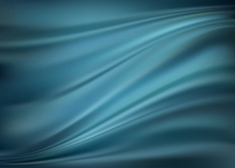 blue abstract satin curtain background