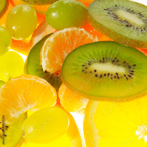 Naklejka dekoracyjna fruits background