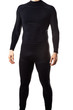 Male black thermal underwear
