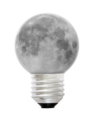 Wall Mural - a lunar bulb