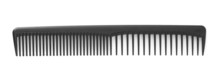Black Comb Isolated On White