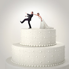 Wedding Funny Cake