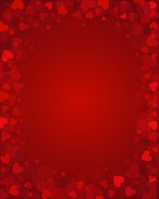 Background From Red Hearts