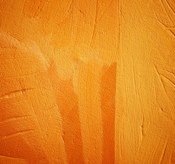 Wall Mural - abstract painting for an interior of orange shades,  illustratio