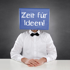 Poster - Zeit für Ideen!