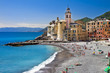 beautiful Ligurian coast of Italy Camogli