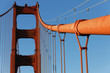 Part of famous Golden Gate Bridge