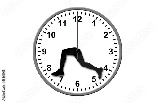 Horloge Temps Qui Passe Stock Illustration Adobe Stock