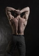 © Anton Petukhov - Back of male bodybuilder
