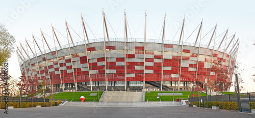 Fototapeta na wymiar National stadium Warsaw - Poland