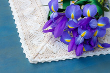 Pile Of Iris Flowers