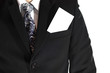 © sirfujiyama - business man with blank card in his pocket