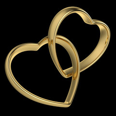 Heart-Shaped Wedding Rings