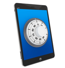 Aufkleber - Tablet PC with Lock