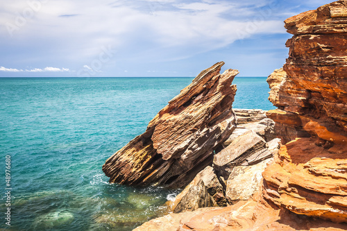 Obraz na płótnie canvas czteroczęściowy "tetraptyk" Broome australia
