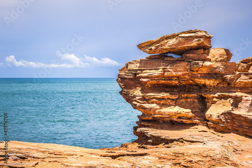 Obraz na płótnie canvas trzyczęściowy "tryptyk" Broome australia