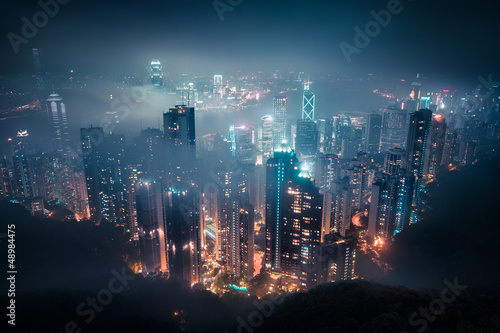 Obraz Dibond Hongkong