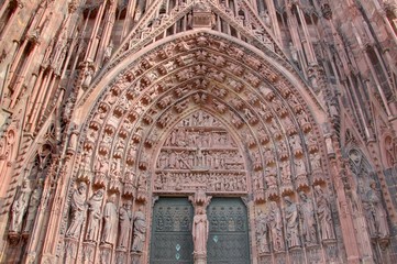 Wall Mural - cathedrale de strasbourg