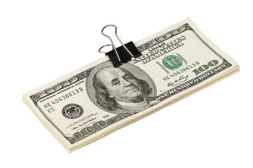 Wall Mural - Dollar with clip