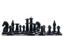 All Black Chess Pieces