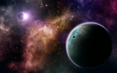 Wall Mural - Space Background