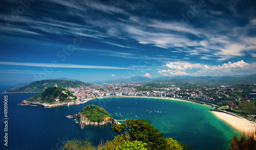 San Sebastian, Spain Fototapet