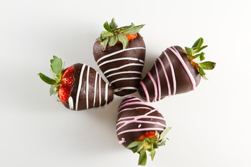 Poster - chocolate covered strawberries