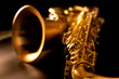 © lunamarina - Tenor sax golden saxophone macro selective focus