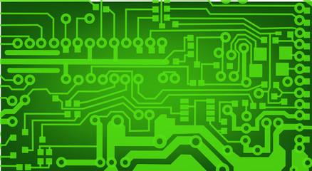 Aufkleber - abstract technology circuit board vector background