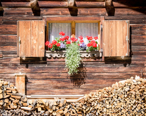 Plakat na papierze fotorealistycznym Okno