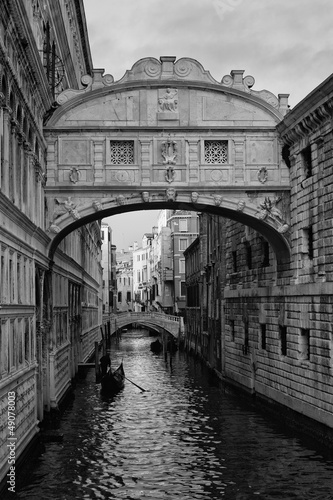 Naklejka - mata magnetyczna na lodówkę Bridge of Sighs