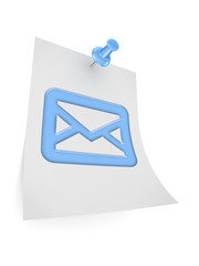 Poster - Envelope icon.