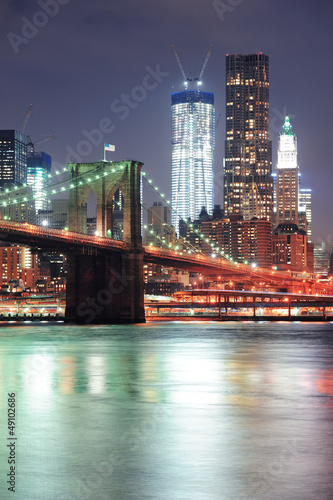 Nowoczesny obraz na płótnie New York City