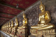 A Row of Buddha Statue