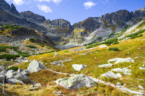 Board z aluminiowym obramowaniem Wysokie tatry, polska